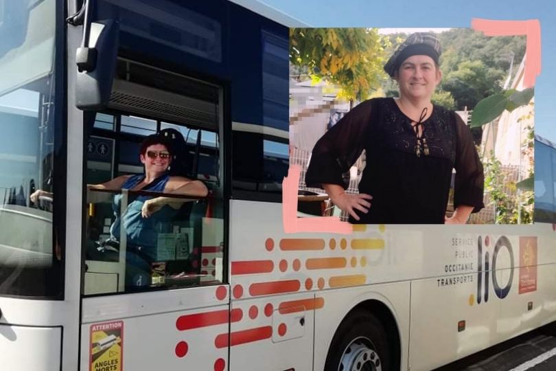 Nathalie chauffeur de bus, est devenue VDI Charlott' pour trouver un complément de revenu
